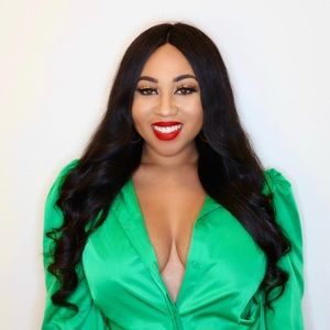 Beautiful Embellished Emerald Button Down Top